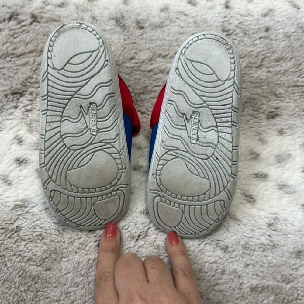 Speedo Kids blue water shoes little boys medium beach pool party outdoor sports